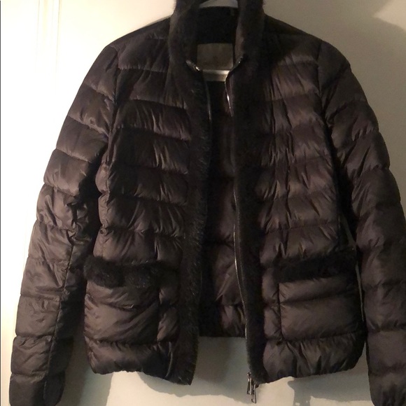 Pristine Moncler real Fur goose down Jacket!!!